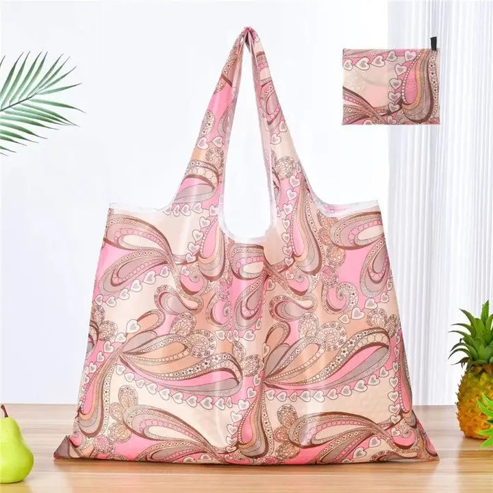 Paisley Foldable Eco Shopping Bag