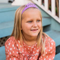 Stretch Glitter Princess Tiara Headband