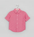 Janie and Jack Red Button-Down Shirt