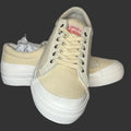 Levi's Men's Beige Canvas Low-Top Sneakers – Size 9