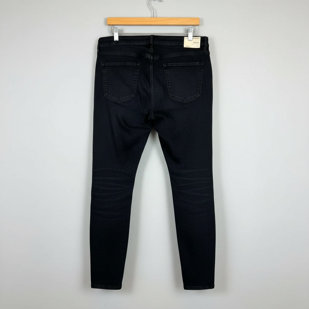 NYDJ Classic Black Denim Skinny Jeans – Size 28WL