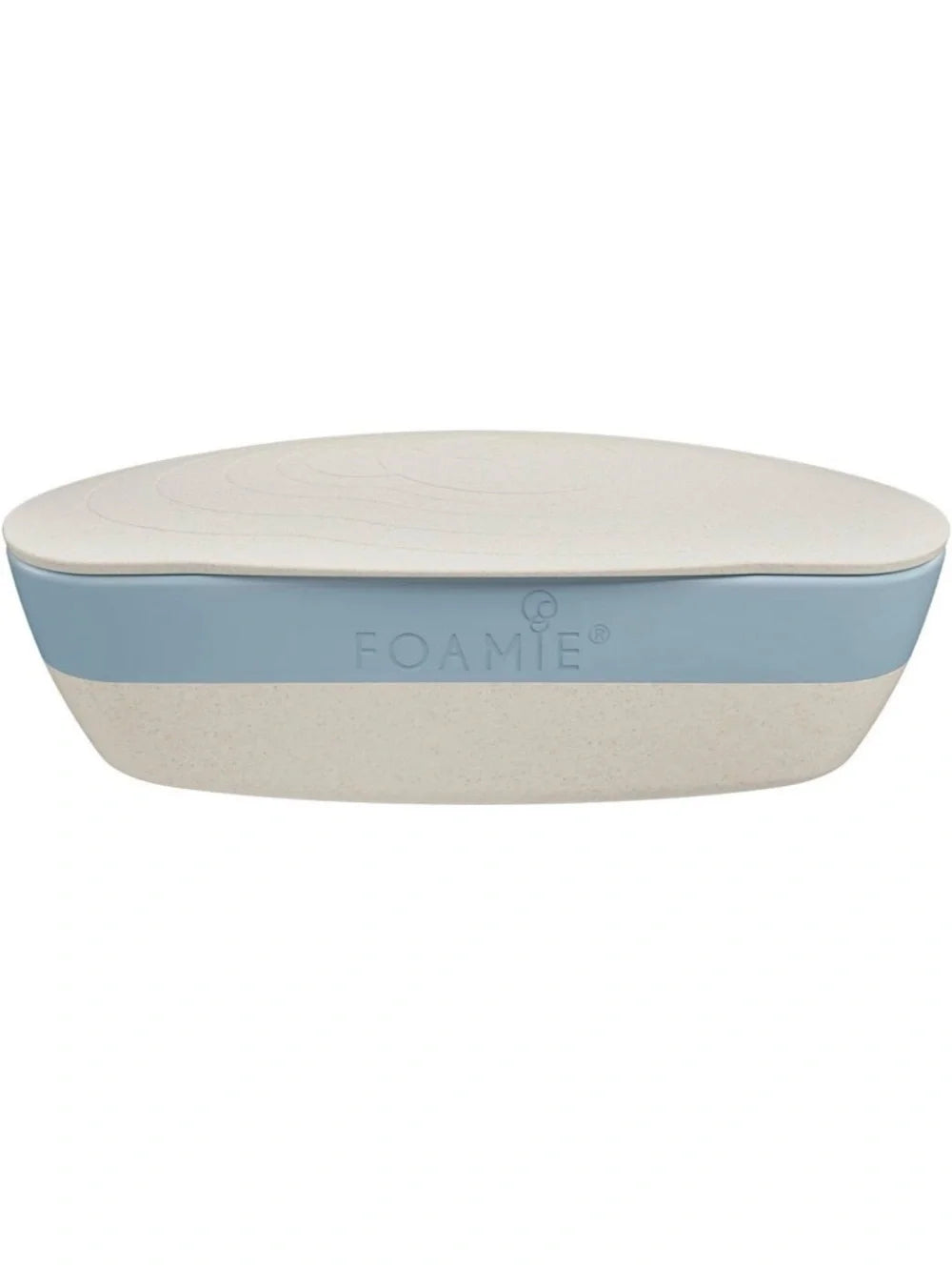 Travel Buddy Soap Box – Cream with Blue Accent