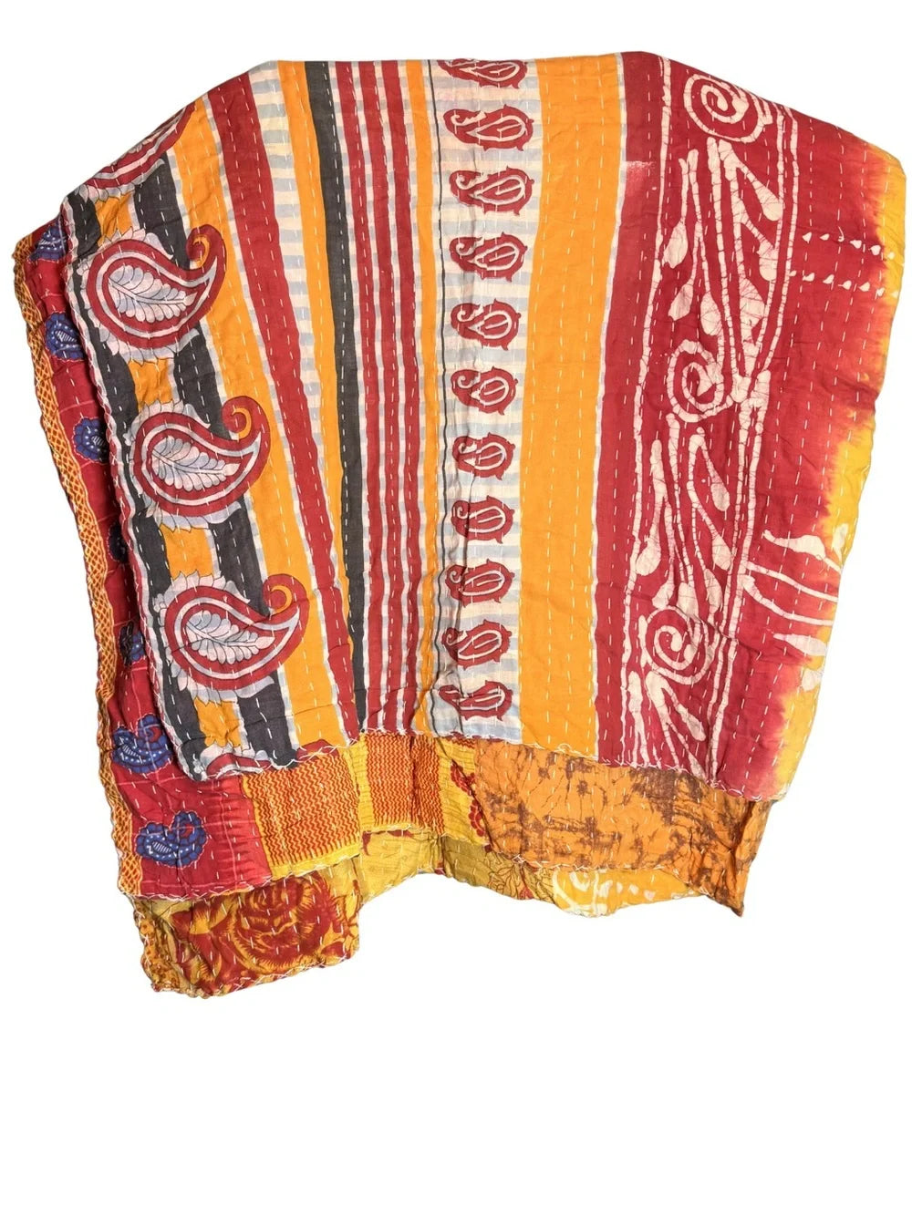 Kantha Quilt Cotton Throw
