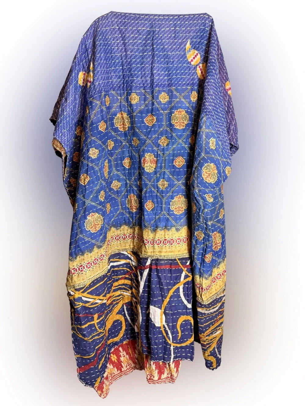 Kantha Quilt Cotton Throw